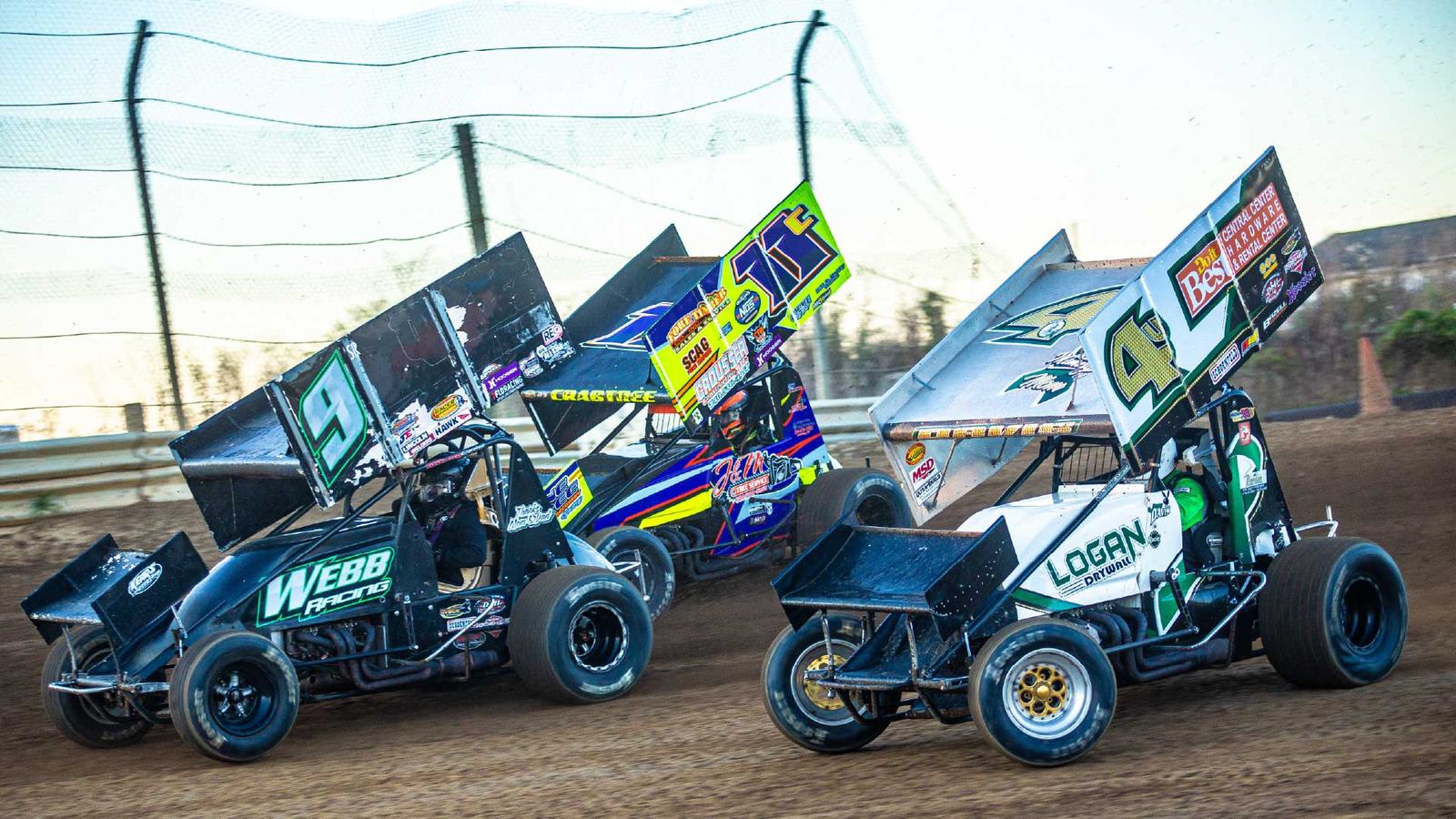 Winged micro sprints racing